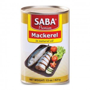 Saba Mackerel In Natural Oil Premium
