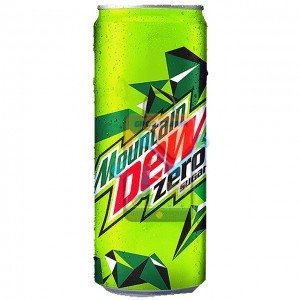 Mountain Dew In Can Zero Sugar 320Ml