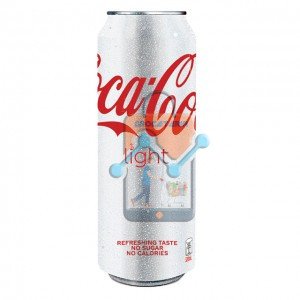 Coke Light In Can (Slim) 320Ml