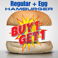 Regular+Egg Hamburger