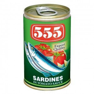 555 Sardines In Tomato Sauce