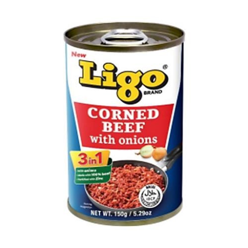 Ligo Corned Beef With Onions