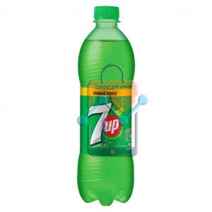 7-Up Regular Pet Bottle 600Ml (500Ml)